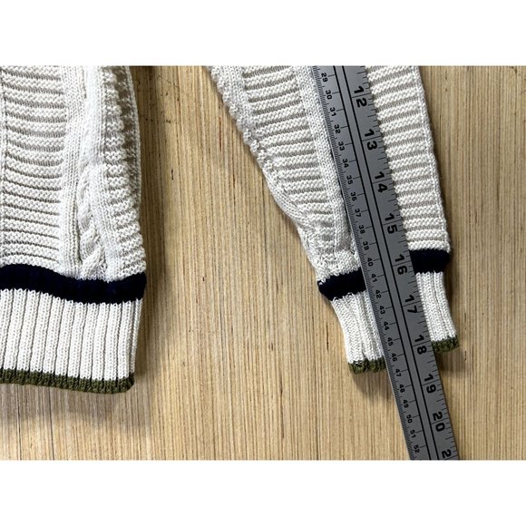 Glenbarra - Women's Casual Long Sleeve Sweater - Beige - Small - Picture 7 of 14